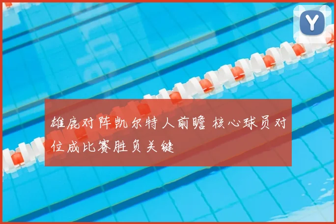 雄鹿对阵凯尔特人前瞻 核心球员对位成比赛胜负关键