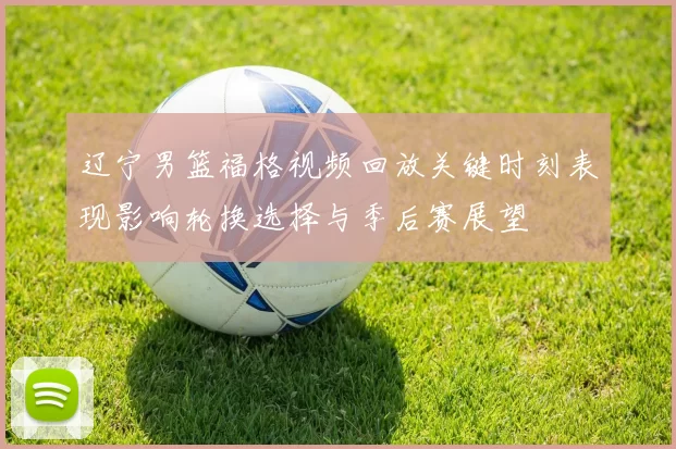 辽宁男篮福格视频回放关键时刻表现影响轮换选择与季后赛展望